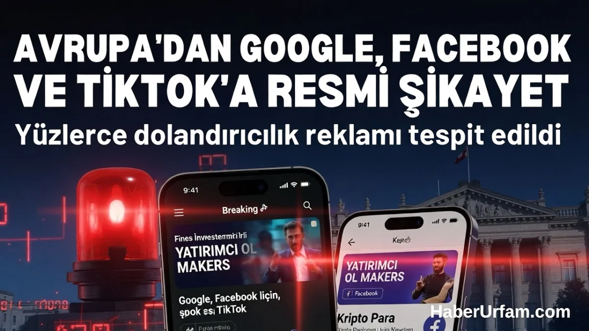 Avrupa'dan Google, Facebook ve Tiktok'a Resmi Şikayet Yapıldı